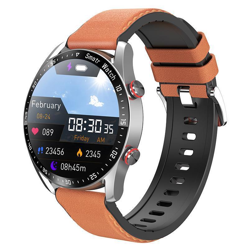 Global Strict Selection HW20 Smart Watch ECG PPG Business Stainless Steel Strap Bluetooth Call Smart Watch