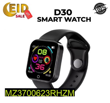 D30 Smart Watch, Black