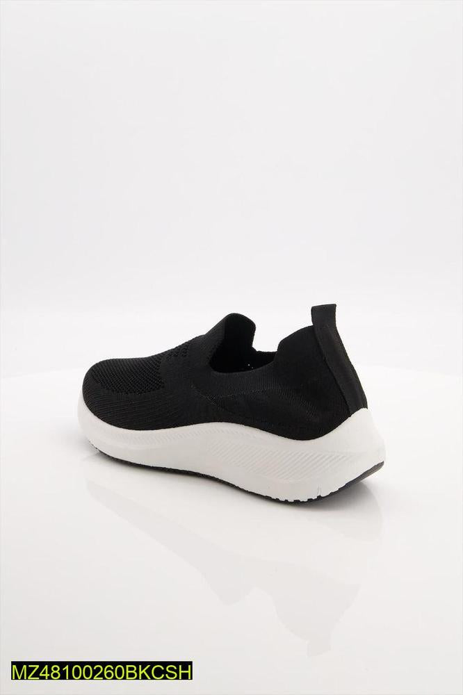 Slip On Jogging Lightweight Shoes-(8502)-Sketcher, Black