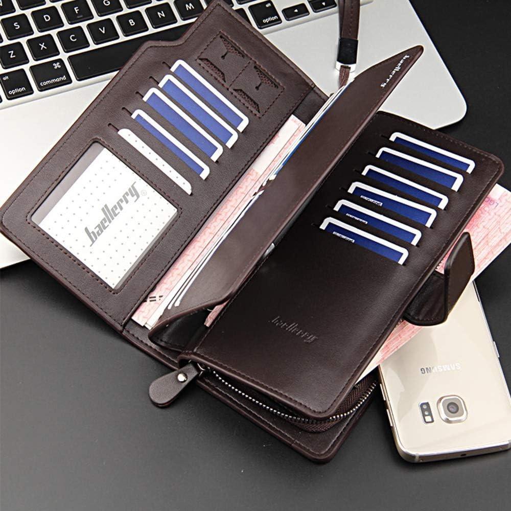 Unisex Leather Bi-Fold Wallet - 1 Pc Stylish Essentials for Everyday Use