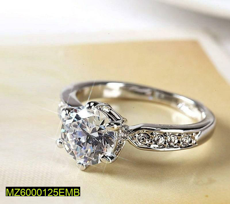 Imported Zircon Ring Adjustable