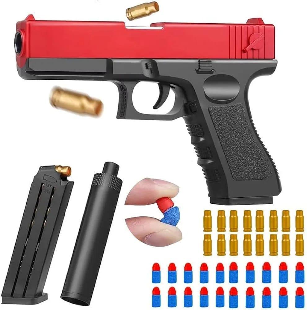 Multicolor Plastic Toy Gun for Boys - 1 Pc