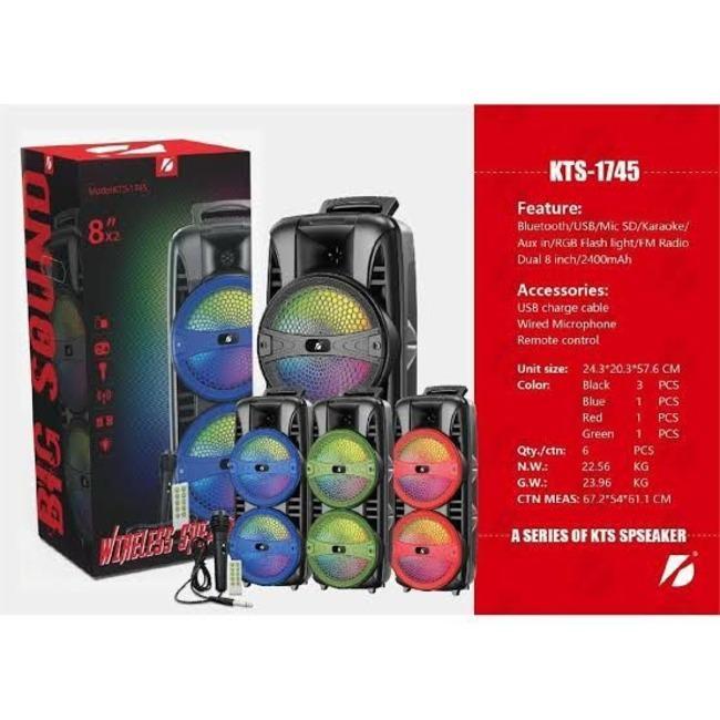 Long Battery Life LED Wireless Speaker 25