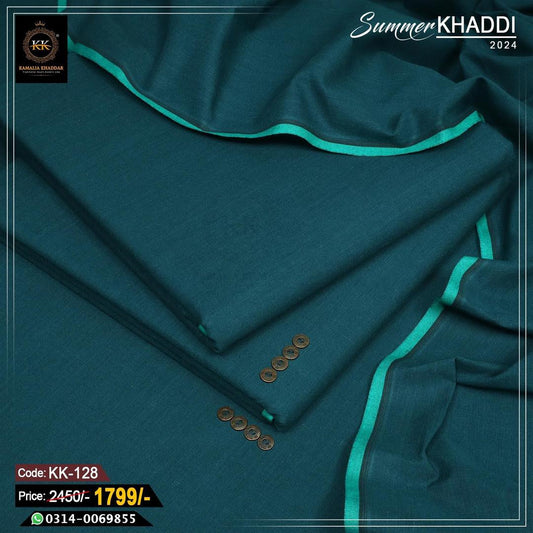 Men’s Unstitched Khaddar Plain Suit