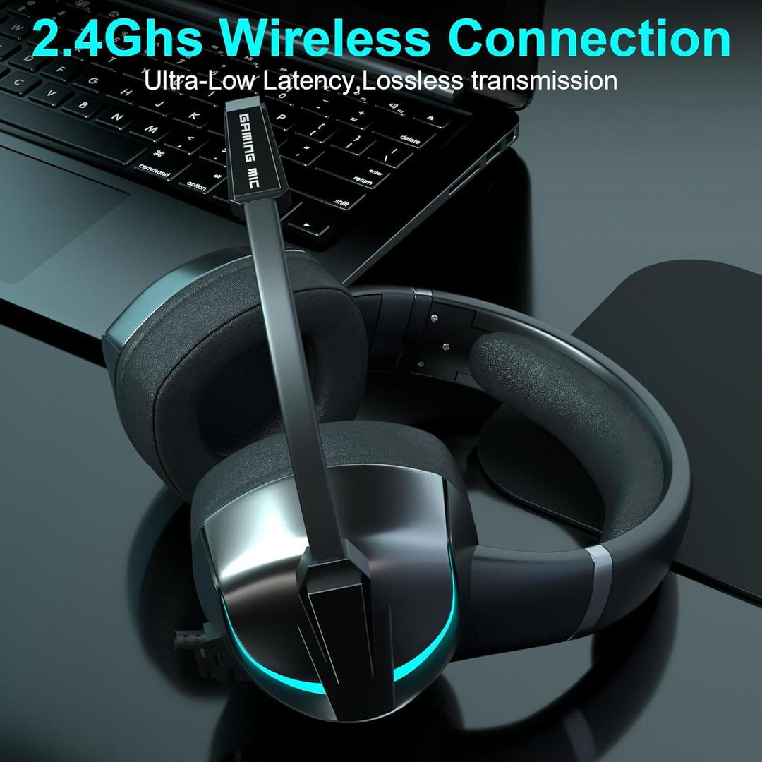 BEEXCELLENT GM-7 RGB Gaming Headset – 7.1 Surround Sound | Noise-Cancelling Mic | LED Lights