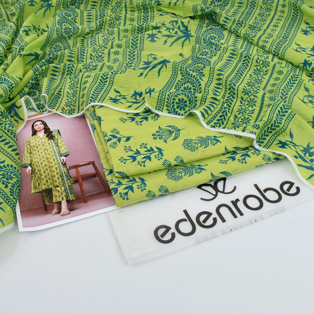 3 Pcs Women's Unstitched Digital Print Suit