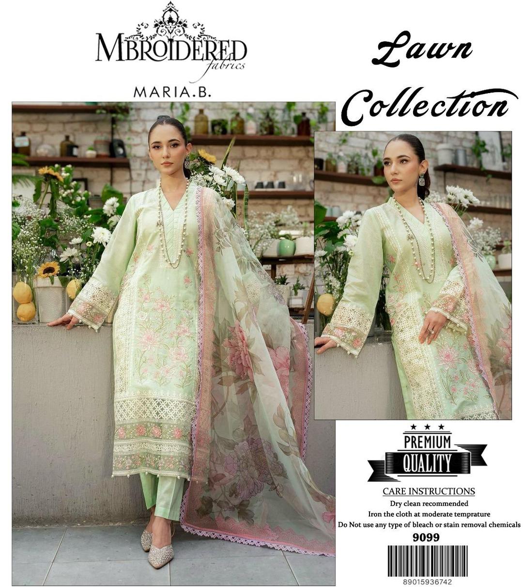 3 Pcs Women's Unstitched Embroidered Suit