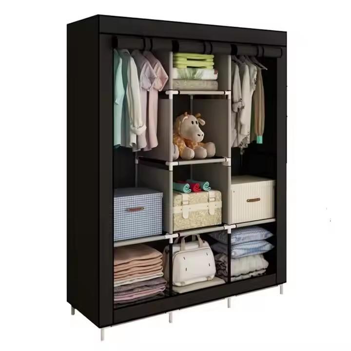 3 Door Fancy Wardrobe Organizer - Storage Solutions for Organized Tool Management