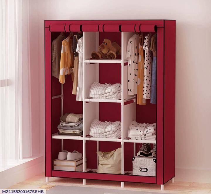 3 Door Fancy Wardrobe Organizer - Storage Solutions for Organized Tool Management