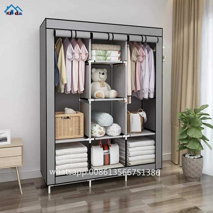 3 Door Fancy Wardrobe Organizer - Storage Solutions for Organized Tool Management