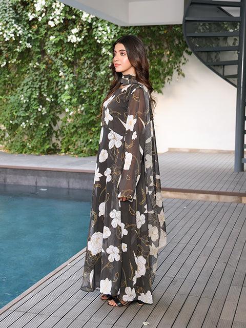 Nazmina - Romantic Maxi Dress (FRT-87), AR-000581