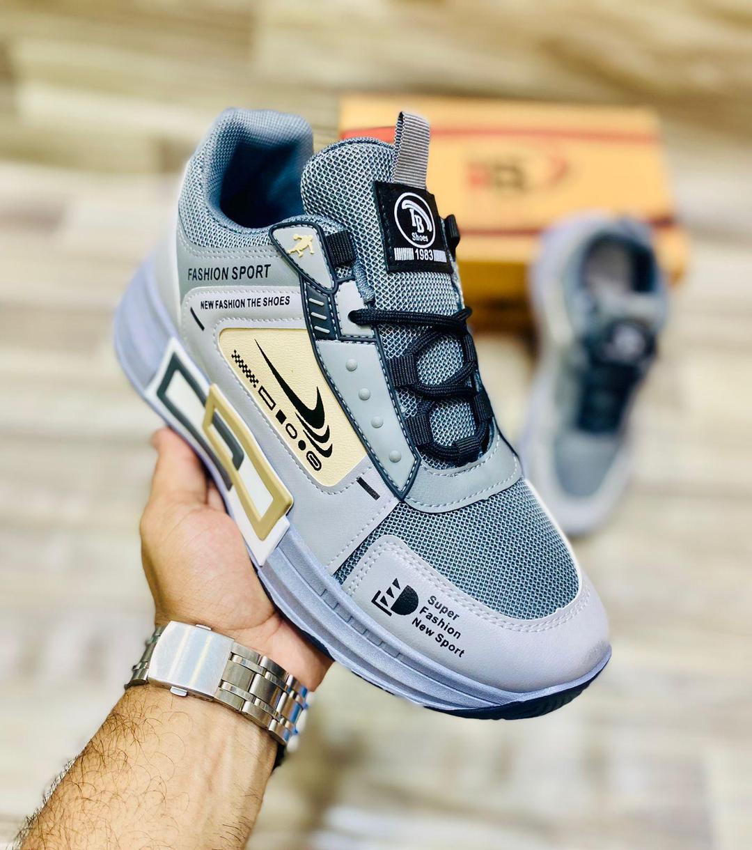 Men's Grey Formal Joggers - 1 Pcs Stylish Fabric Athletic Wear