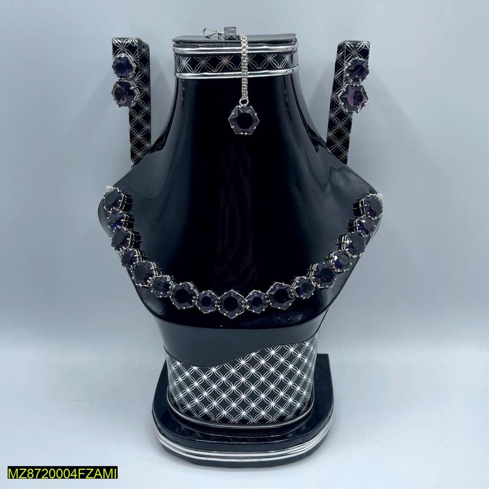 Silver Plated Necklace Set 