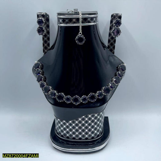 Silver Plated Necklace Set 