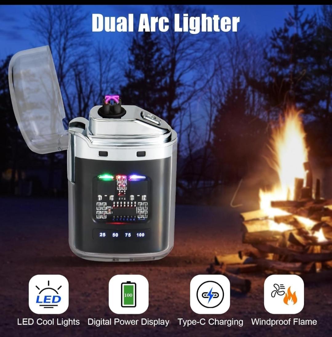 Portable & Rechargeable Electric Lighter - Pack Of 10