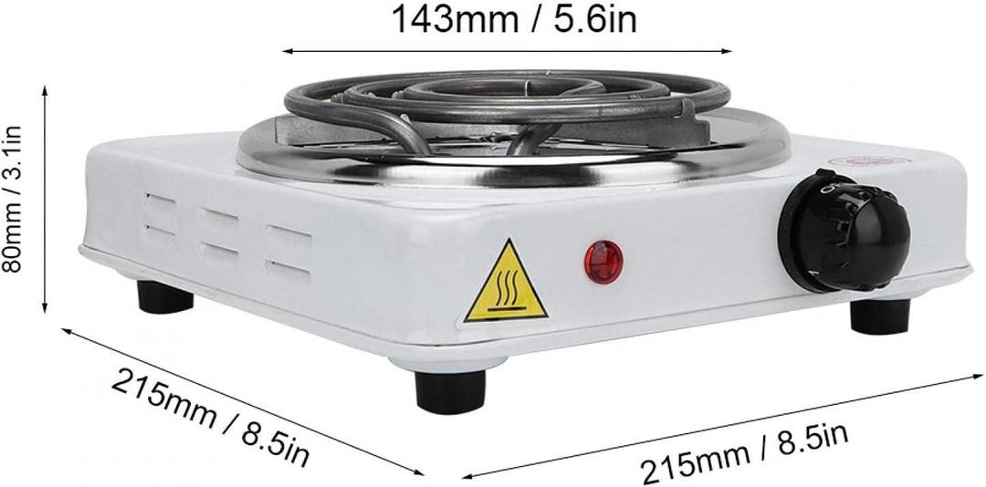 Portable Electric Stove - 1 Pc Multifunctional Cooking Solution
